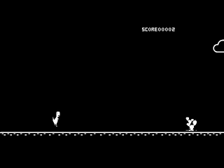 Dino Run (Chrome T-Rex) on a Basys 3 FPGA (VGA screen)