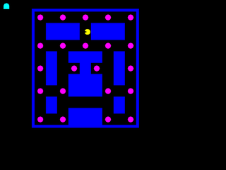 Pac-Man (VHDL, 800x600) on a Basys 3 FPGA (VGA screen)