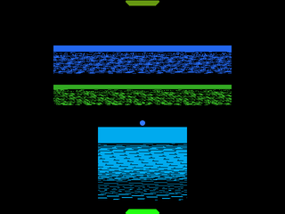 Pong (VHDL, buttons) on a Basys 3 FPGA (VGA screen)