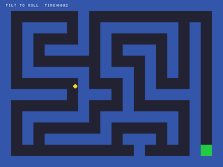 Tilt Maze (accelerometer) on a Basys 3 FPGA